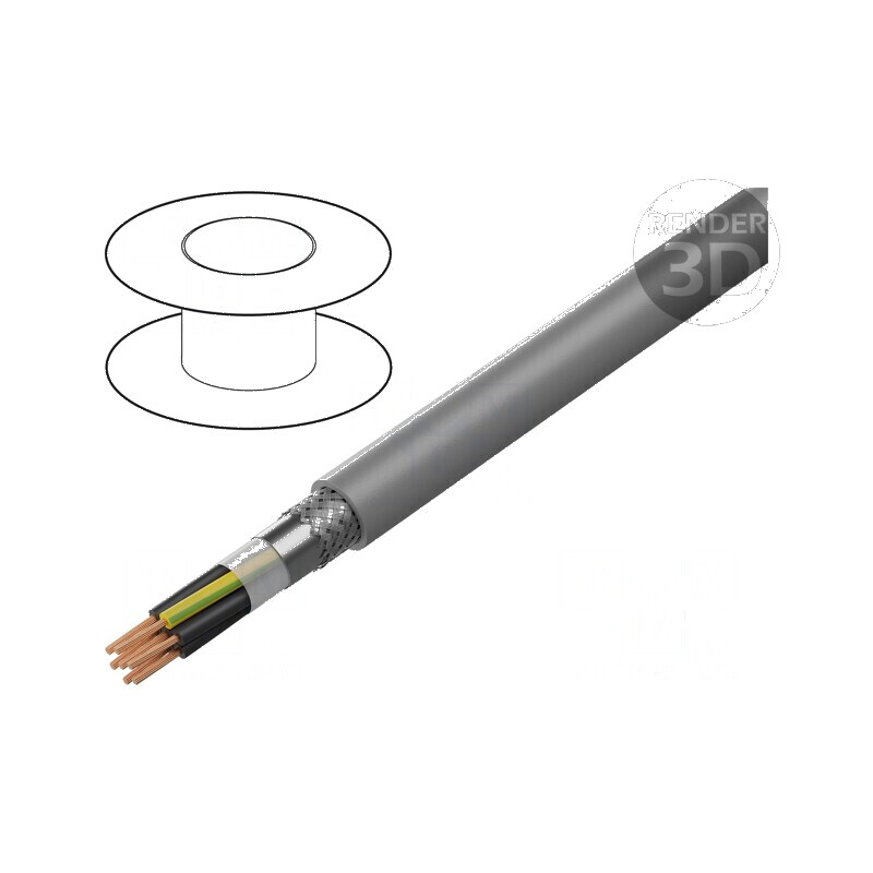 Cablu BiT 500 (ST) CH B2ca 2G0,75mm2 LSZH gri 300V 500V | Electronic-mag.ro | Componente Electronice