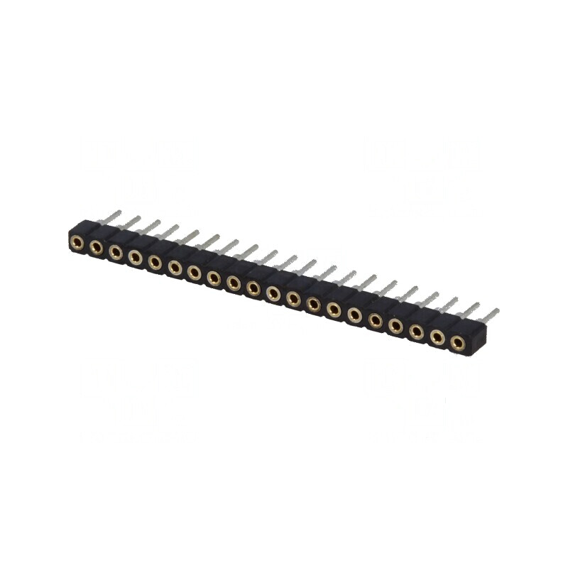 Conector şiruri pini soclu mamă 20 PIN 2mm THT 1x20 | Electronic-mag.ro | Componente Electronice