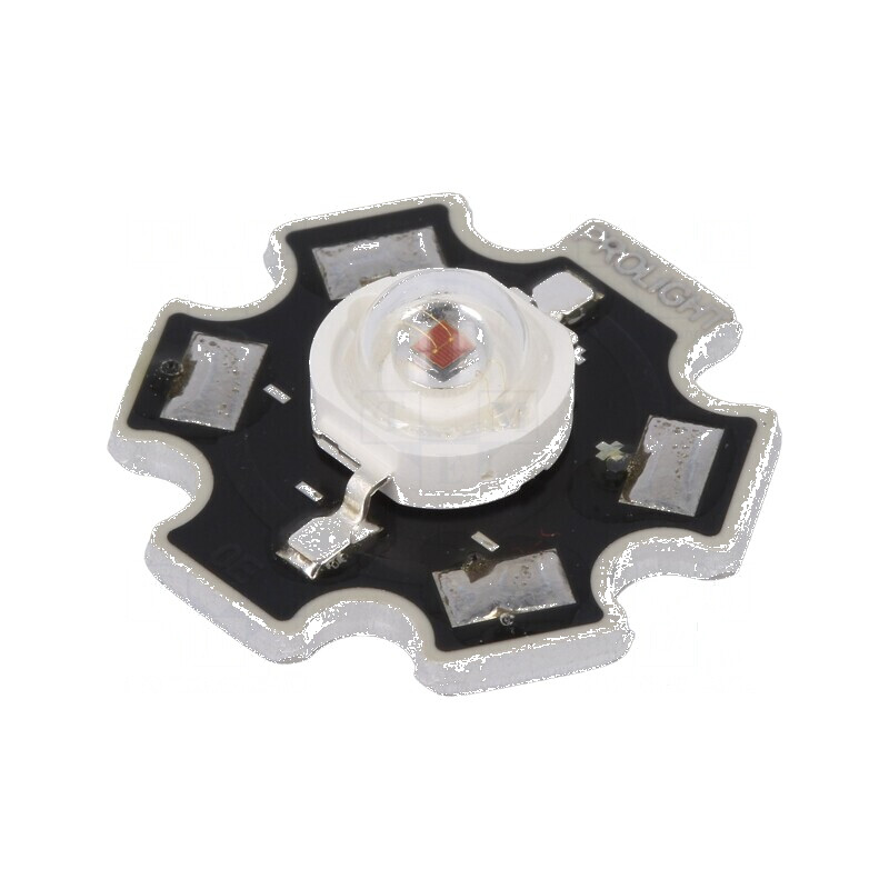 LED roșu 130° 700mA 3W Proeon | Electronic-mag.ro | Componente Electronice