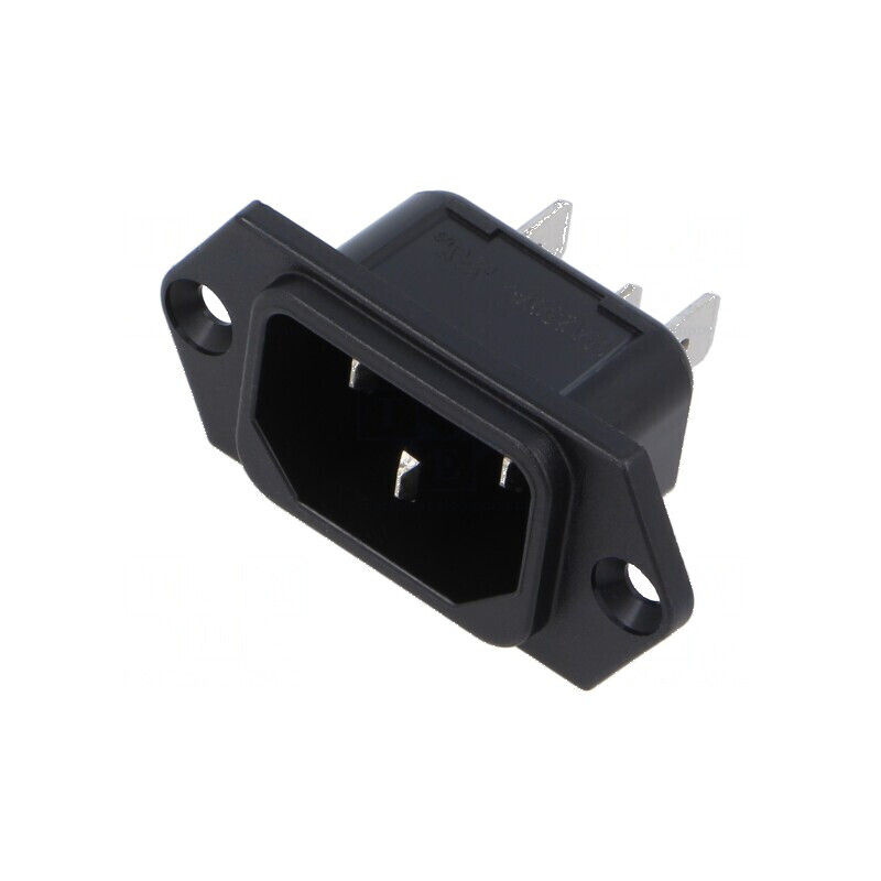 Conector alimentare AC soclu tată 10A 250VAC IEC 60320 IP40 | Electronic-mag.ro | Componente Electronice Conector alimentare AC soclu tată 10A 250VAC IEC 60320 IP40 | Electronic-mag.ro | Componente Electronice