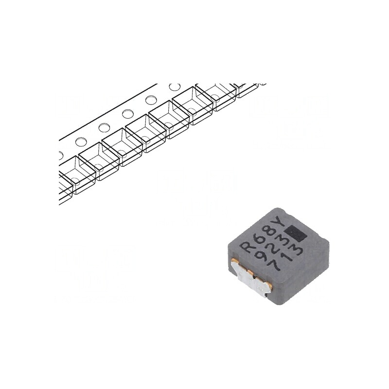 Inductor SMD 680nH 24A 6,3mΩ ±20% 6,5x6x3mm  -40÷150°C | Electronic-mag.ro | Componente Electronice