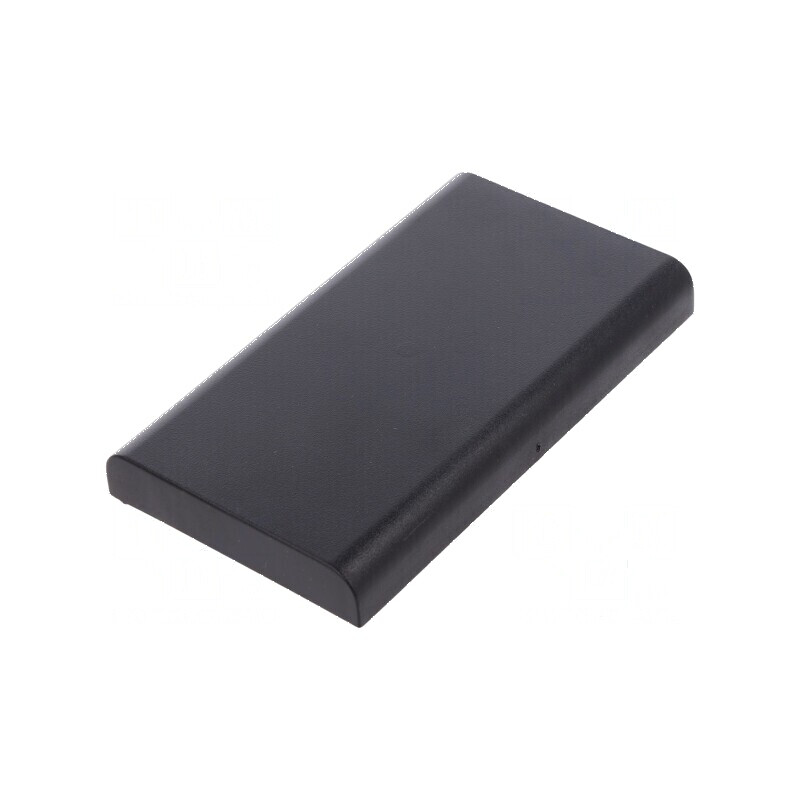 Carcasă ABS neagră 70mm x 123mm x 14,5mm | Electronic-mag.ro | Componente Electronice