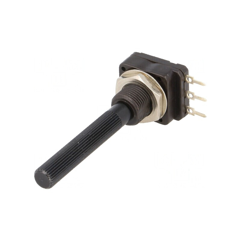 Potenţiometru axial 25kΩ 200mW THT 6mm plastic | Electronic-mag.ro | Componente Electronice