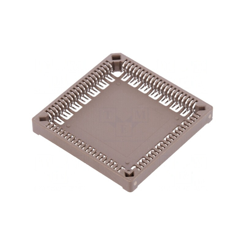 Soclu PLCC88 pentru circuite integrate bronz-fosfor cositorit 1A | Electronic-mag.ro | Componente Electronice