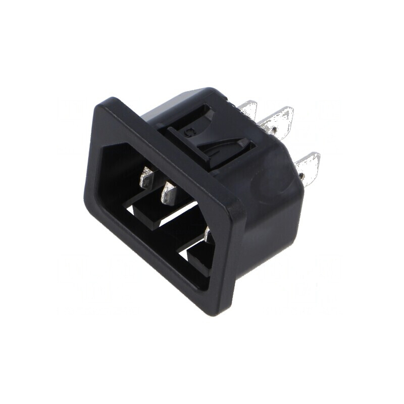 Conector alimentare AC soclu tată 10A 250VAC IEC 60320 | Electronic-mag.ro | Componente Electronice Conector alimentare AC soclu tată 10A 250VAC IEC 60320 | Electronic-mag.ro | Componente Electronice