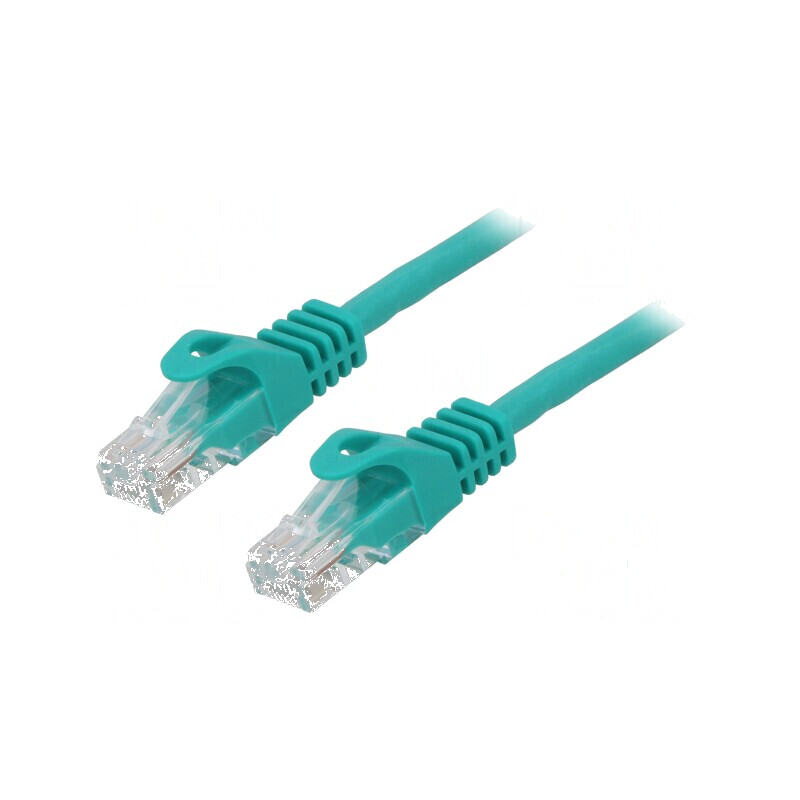 Cabluri Patch U/UTP 6 litat CCA PVC verde 1,5m 26AWG Cablexpert | Electronic-mag.ro | Componente Electronice
