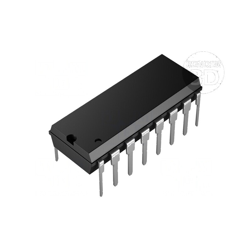 IC digital 8bit clichet 2÷6VDC THT DIP16 -55÷125°C tub HC | Electronic-mag.ro | Componente Electronice