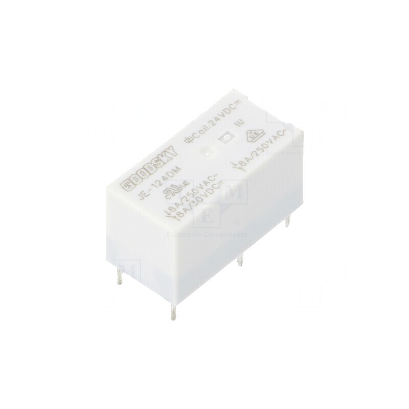 Releu electromagnetic SPST-NO 24VDC 8A | Electronic-mag.ro | Componente Electronice