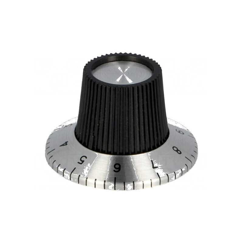 Buton rotativ plastic Ø6,35mm Ø15x18,1mm cu flanșă | Electronic-mag.ro | Componente Electronice Buton rotativ plastic Ø6,35mm Ø15x18,1mm cu flanșă | Electronic-mag.ro | Componente Electronice