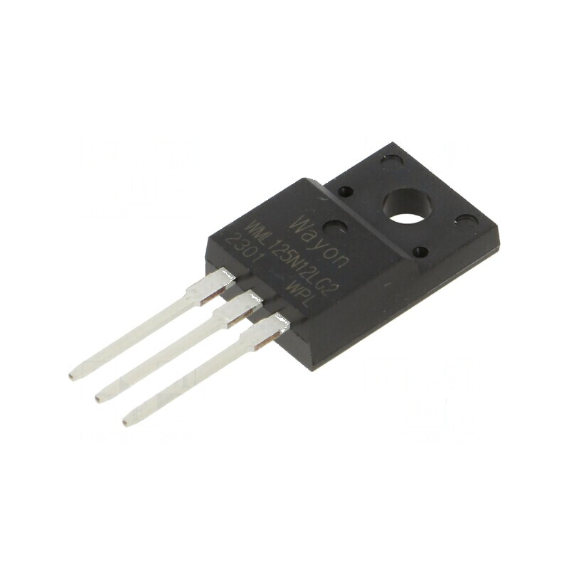 Tranzistor N-MOSFET unipolar TO220FP | Electronic-mag.ro | Componente Electronice