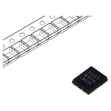 Tranzistor N-MOSFET TrenchFET 30V 100A 400A | Electronic-mag.ro | Componente Electronice