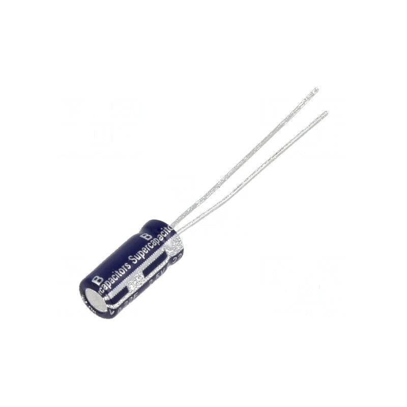 Supercondensator 220mF 2,5VDC THT 2mm Raster 2Ω 2uA | Electronic-mag.ro | Componente Electronice