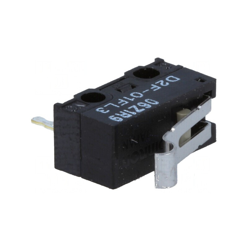 Microîntrerupător SNAP ACTION SPDT 1A/125VAC 0,1A/30VDC D2F | Electronic-mag.ro | Componente Electronice