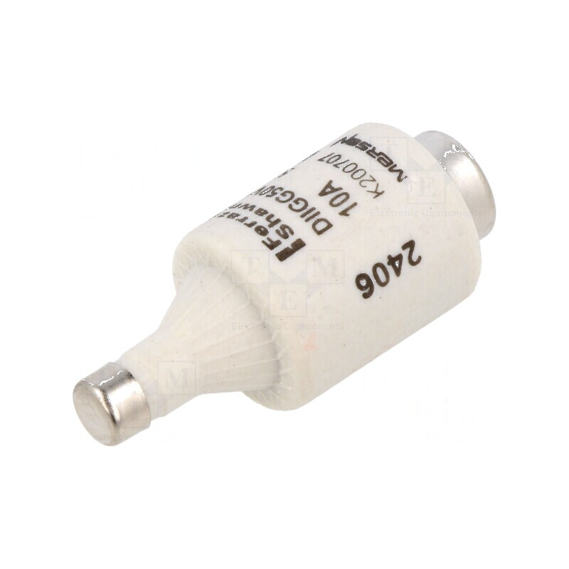 Siguranţă gG 10A 500VAC 500VDC Industrială DII | Electronic-mag.ro | Componente Electronice