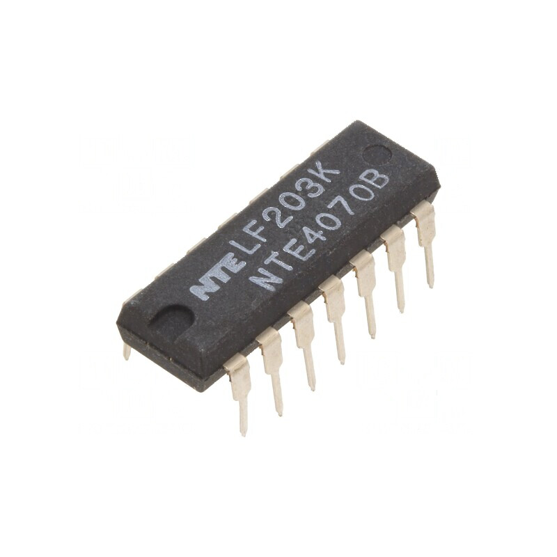 IC digital XOR 4 IN 2 CMOS DIP14 3-18VDC -55-125°C | Electronic-mag.ro | Componente Electronice