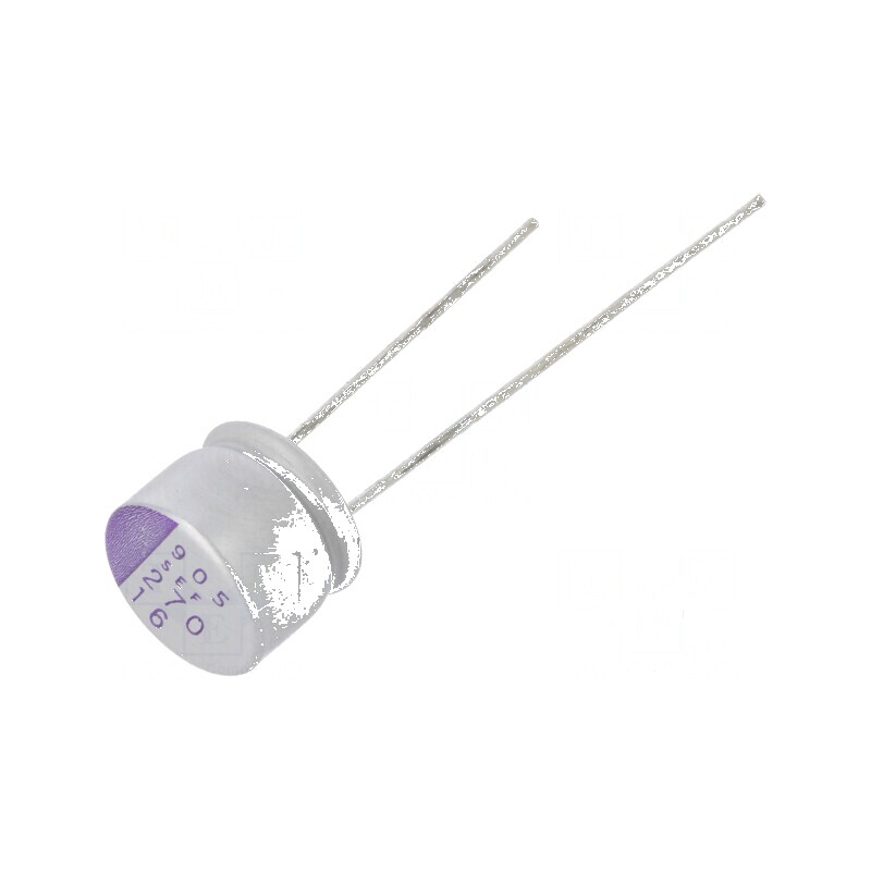 Condensator polimeric 270uF 16V DC SEF THT ±20% -55° până la 125°C | Electronic-mag.ro | Componente Electronice