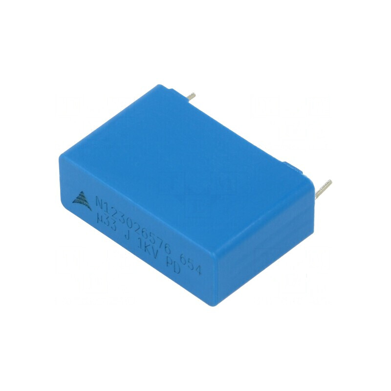 Condensator polipropilenă 330nF 11x21x31,5mm THT ±5% | Electronic-mag.ro | Componente Electronice