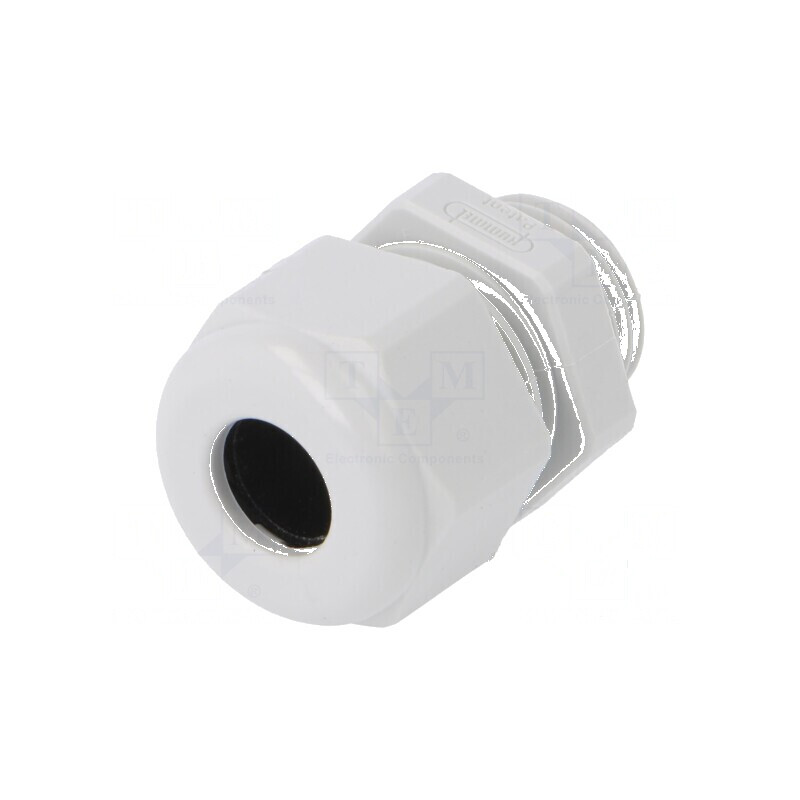 Garnitură de etanşare M16 1,5 IP68 poliamidă gri UL94V-0 | Electronic-mag.ro | Componente Electronice