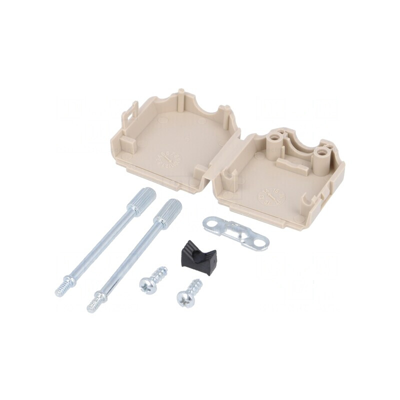Carcasă pentru conectori D-Sub 9pin și D-Sub HD 15pin | Electronic-mag.ro | Componente Electronice