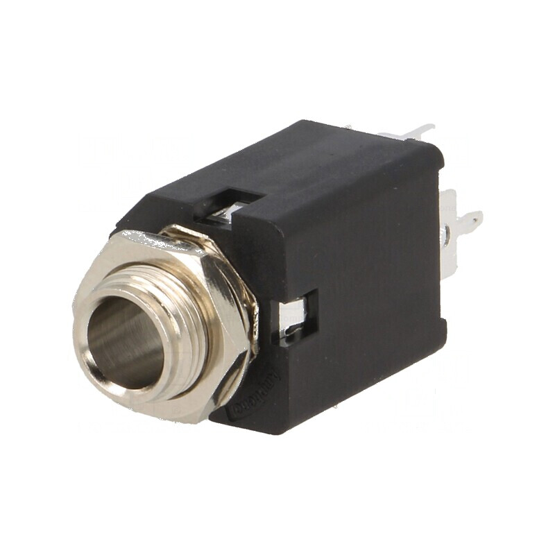 Conector Jack 6,3mm soclu mamă mono THT drept | Electronic-mag.ro | Componente Electronice Conector Jack 6,3mm soclu mamă mono THT drept | Electronic-mag.ro | Componente Electronice