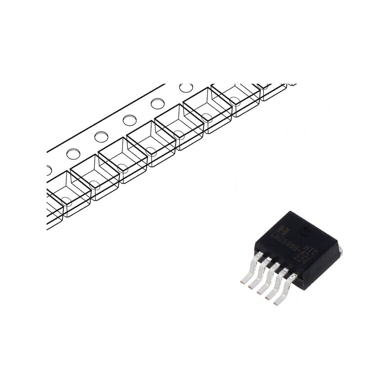 Convertor DC/DC PMIC 8-40V la 1,23-37V 3A TO263-5 | Electronic-mag.ro | Componente Electronice
