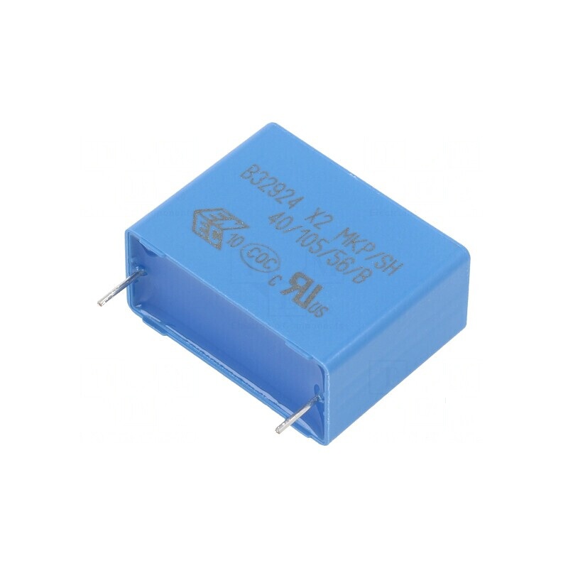 Condensator poliester 2,2uF 305VAC 27,5mm ±10% -40÷110°C | Electronic-mag.ro | Componente Electronice
