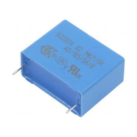Condensator poliester 2,2uF 305VAC 27,5mm ±10% -40÷110°C | Electronic-mag.ro | Componente Electronice