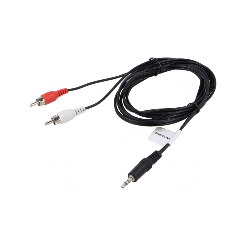 Cablu Jack 3,5mm 3pin la RCA 2m Nichelat | Electronic-mag.ro | Componente Electronice Cablu Jack 3,5mm 3pin la RCA 2m Nichelat | Electronic-mag.ro | Componente Electronice