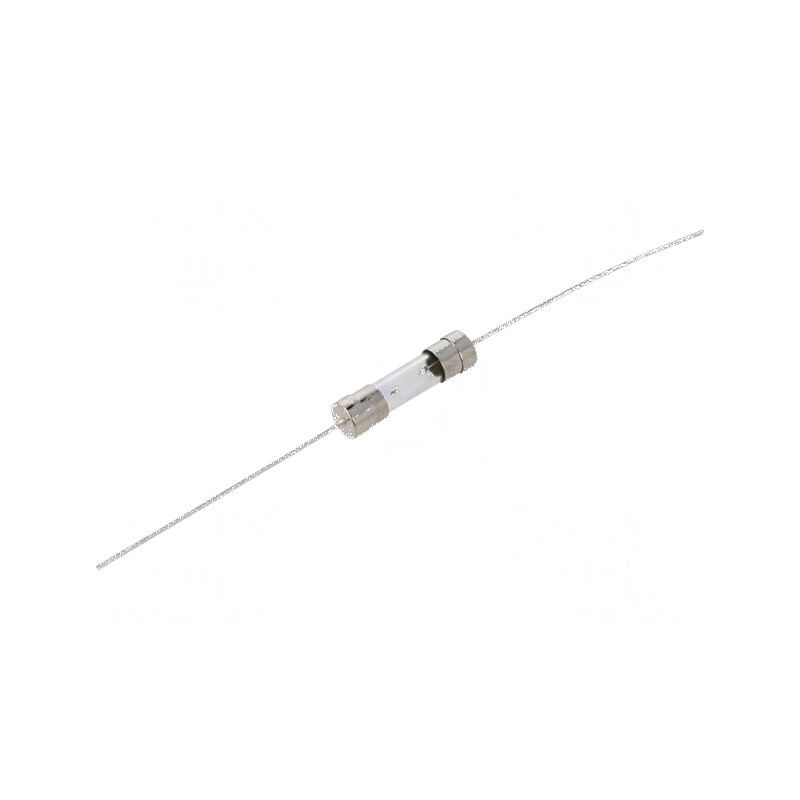 Siguranţă întârziere 5A 250VAC sticlă 5x20mm alamă | Electronic-mag.ro | Componente Electronice