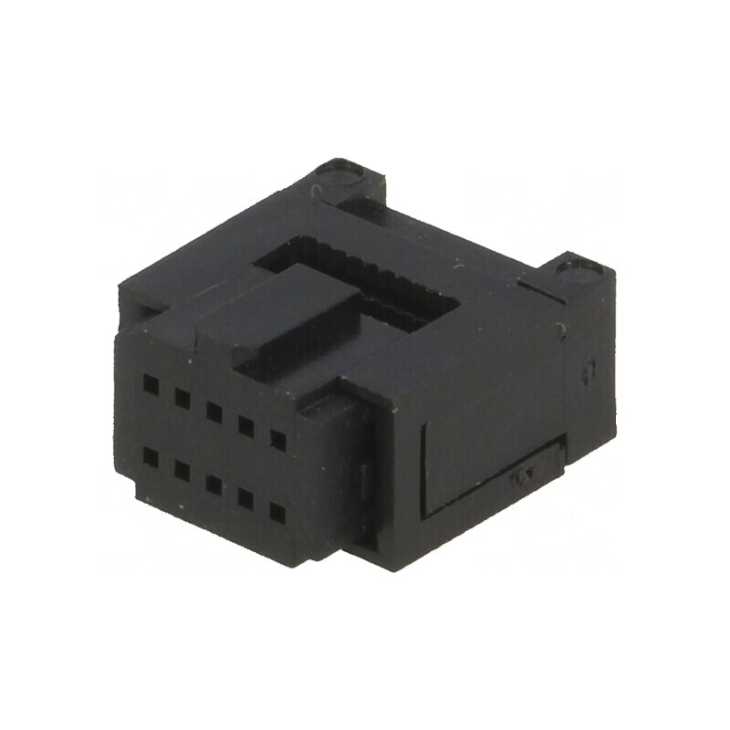 Conector IDC mufă mamă 10 PIN pentru cablu bandă 0,635mm | Electronic-mag.ro | Componente Electronice