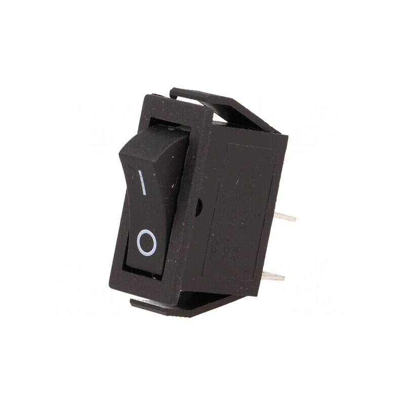 Rocker SPST ON-OFF 15A/250VAC Negru | Electronic-mag.ro | Componente Electronice