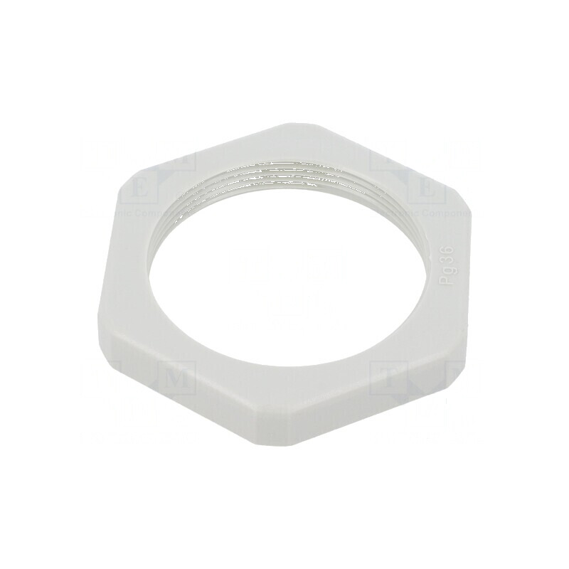 Piuliță PG36 polistiren 8mm gri deschis cu cheie de 60mm | Electronic-mag.ro | Componente Electronice Piuliță PG36 polistiren 8mm gri deschis cu cheie de 60mm | Electronic-mag.ro | Componente Electronice