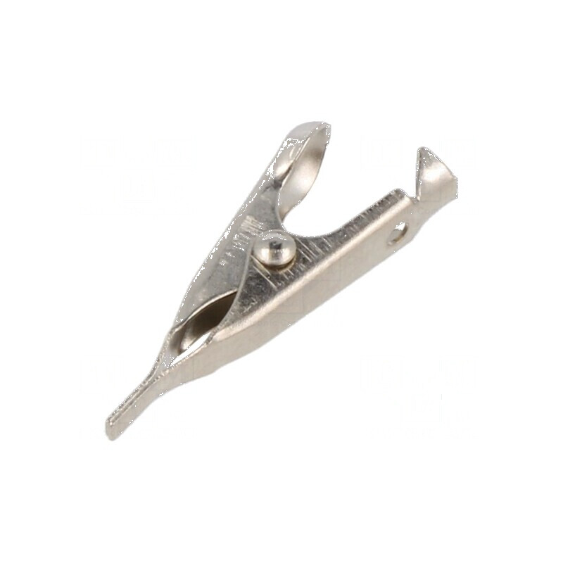 Bornă crocodil 5A cu prindere max. 5,6mm cositorit | Electronic-mag.ro | Componente Electronice