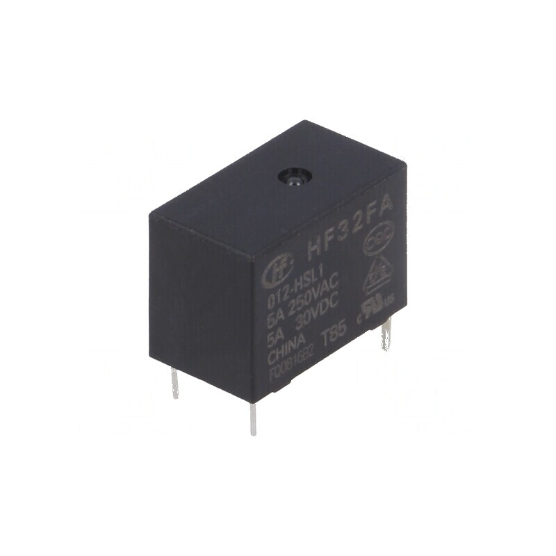 Releu electromagnetic SPST-NO 12VDC 5A 250VAC | Electronic-mag.ro | Componente Electronice