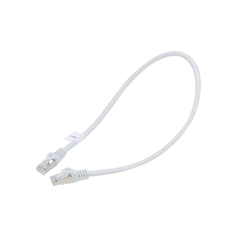 Cablu patch F/UTP 6 litat CCA PVC gri 0,5m 26AWG | Electronic-mag.ro | Componente Electronice