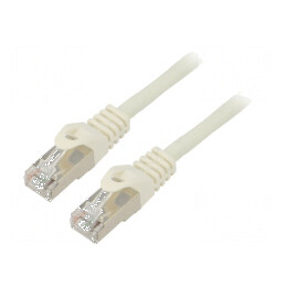 Cabluri patch F/UTP 6 litat CCA PVC alb 0,5m 26AWG | Electronic-mag.ro | Componente Electronice