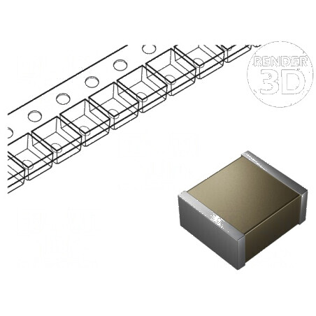 Condensator ceramic MLCC 10nF 250V X7R ±10% SMD 2220 | Electronic-mag.ro | Componente Electronice