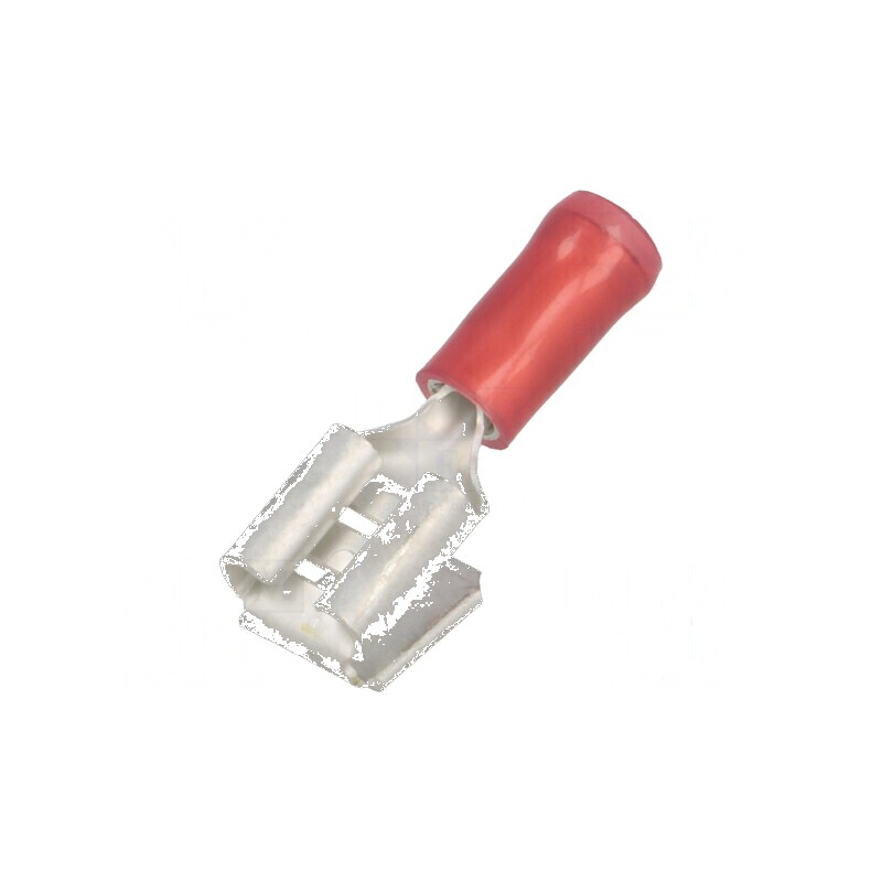 Terminal plat 6,3mm mamă/tată crimpat roşu 0,3-1,5mm2 | Electronic-mag.ro | Componente Electronice Terminal plat 6,3mm mamă/tată crimpat roşu 0,3-1,5mm2 | Electronic-mag.ro | Componente Electronice