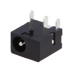 Conector alimentare DC 3,5/1,3mm THT 1A 12VDC | Electronic-mag.ro | Componente Electronice