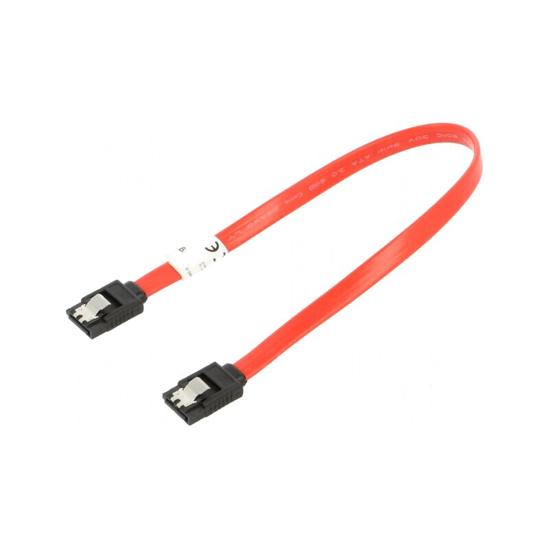 Cablu SATA 0,3m roșu cu mufă la ambele capete | Electronic-mag.ro | Componente Electronice Cablu SATA 0,3m roșu cu mufă la ambele capete | Electronic-mag.ro | Componente Electronice