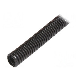 Tub de protecție poliamidă neagră 10mm -40÷120°C | Electronic-mag.ro | Componente Electronice