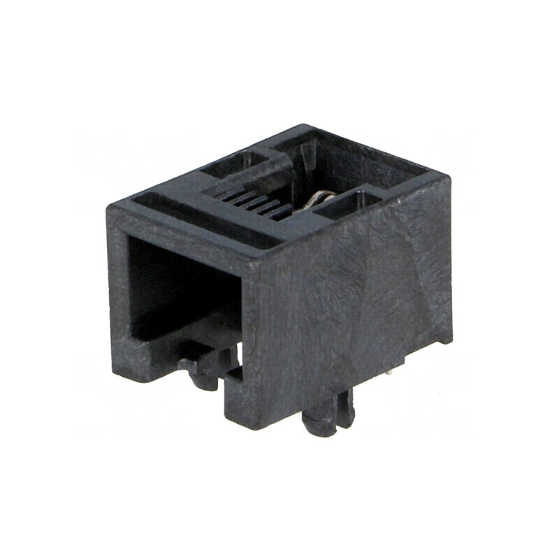 Conector RJ11 soclu 6p4c profil jos Cat 3 | Electronic-mag.ro | Componente Electronice