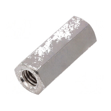 Piuliță distanțieră filetată M6 hexagonală 25mm | Electronic-mag.ro | Componente Electronice