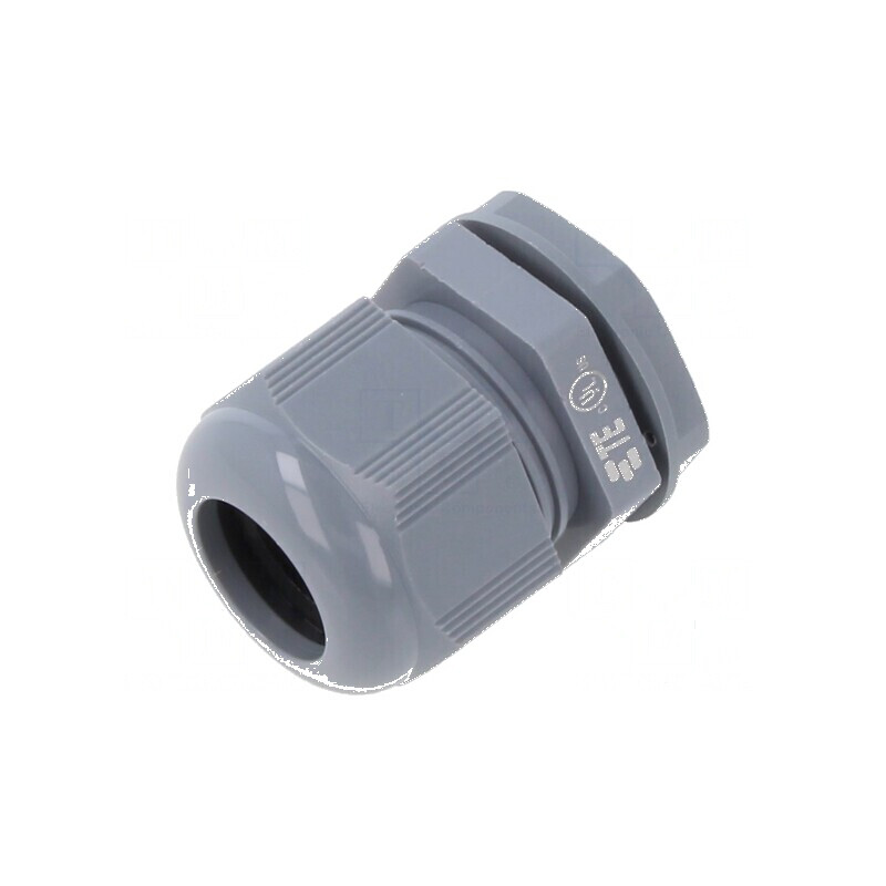 Garnitură etanşare M25 1,5 IP68 poliamidă gri Entrelec | Electronic-mag.ro | Componente Electronice