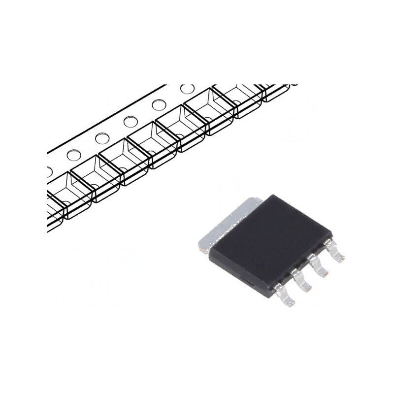 Tranzistor N-MOSFET 40V 56A 94,3W pentru domeniul auto | Electronic-mag.ro | Componente Electronice