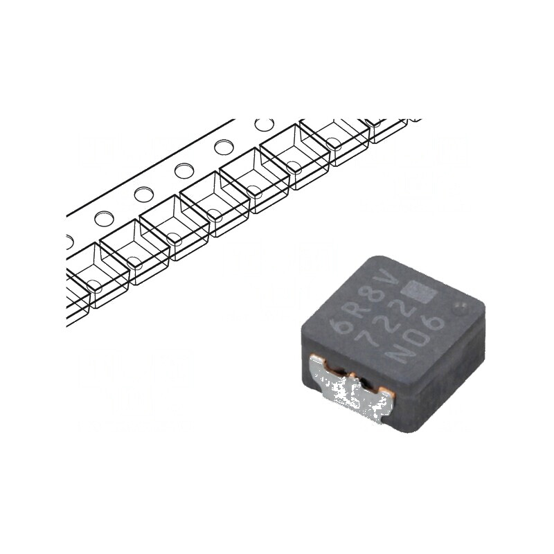 Inductor SMD 6,8uH 2,9A 5,5x5x3mm -40÷150°C | Electronic-mag.ro | Componente Electronice Inductor SMD 6,8uH 2,9A 5,5x5x3mm -40÷150°C | Electronic-mag.ro | Componente Electronice