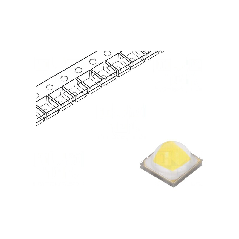 LED SMD alb 120° 700mA 300-316lm 3,45x3,45x2,265mm | Electronic-mag.ro | Componente Electronice