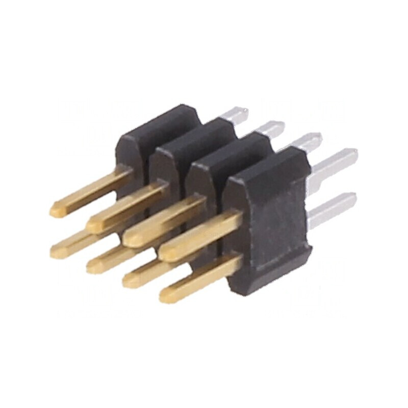 Conector şir pini Minitek127® tată PIN 8 drept | Electronic-mag.ro | Componente Electronice