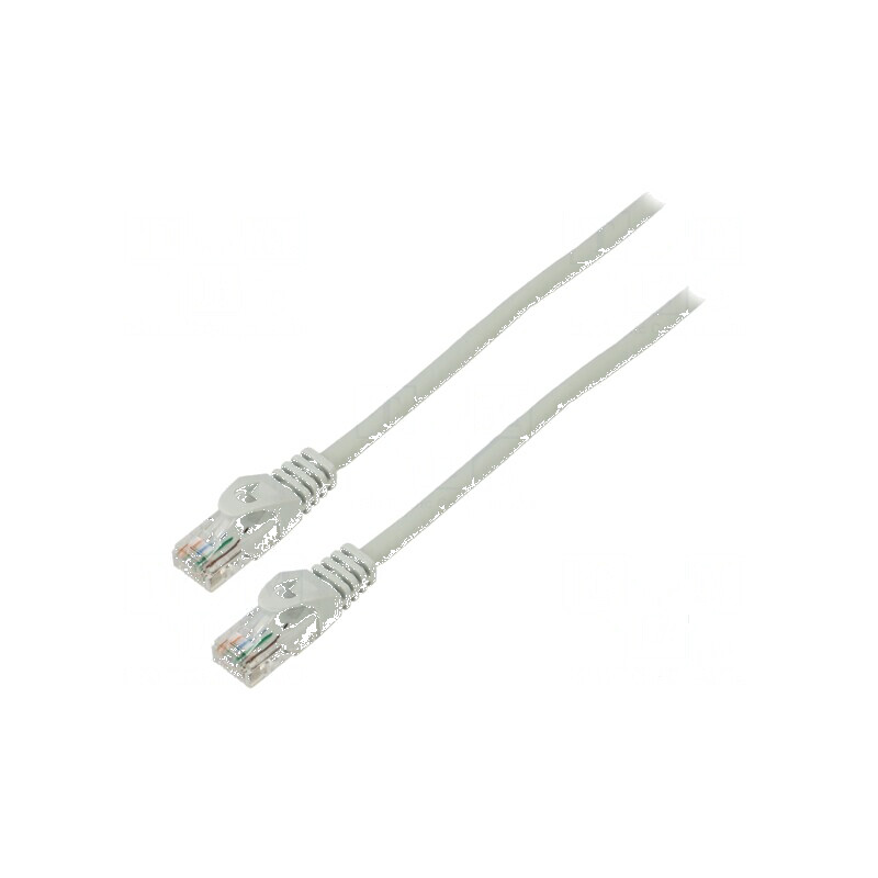Cablul de rețea U/UTP 6 litat Cu LSZH gri 0,25m 26AWG | Electronic-mag.ro | Componente Electronice