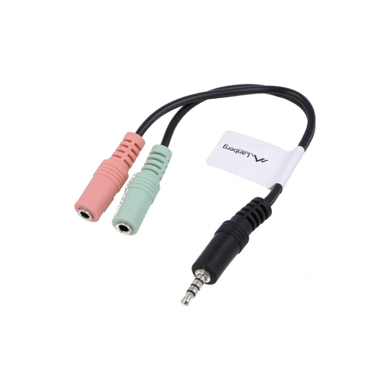 Cablu audio Jack 3,5mm 3pin și 4pin, 0,2m | Electronic-mag.ro | Componente Electronice Cablu audio Jack 3,5mm 3pin și 4pin, 0,2m | Electronic-mag.ro | Componente Electronice